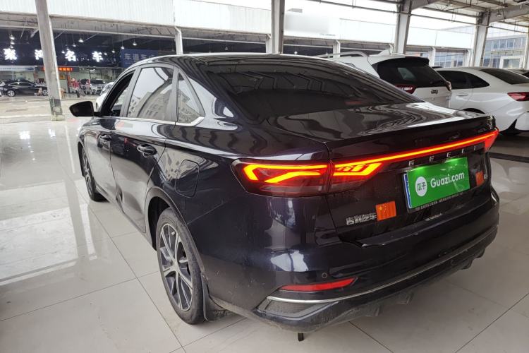 Used Geely Auto Emgrand 2022 4th Generation 1.5L CVT Flagship Model Rear Left 45 Deg