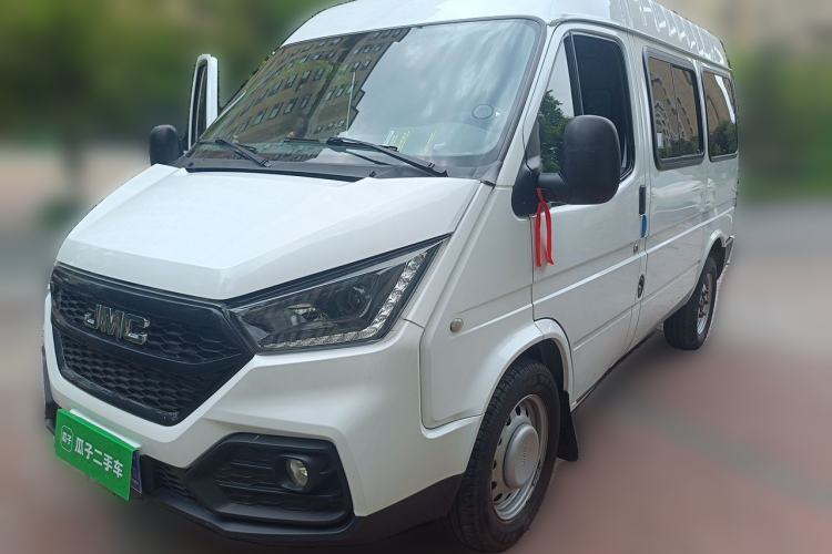 Used JMC Transit 2021 2.8T Space King Standard Version Short Wheelbase Mid-Height Roof 6-Seater Diesel Euro VI JX493