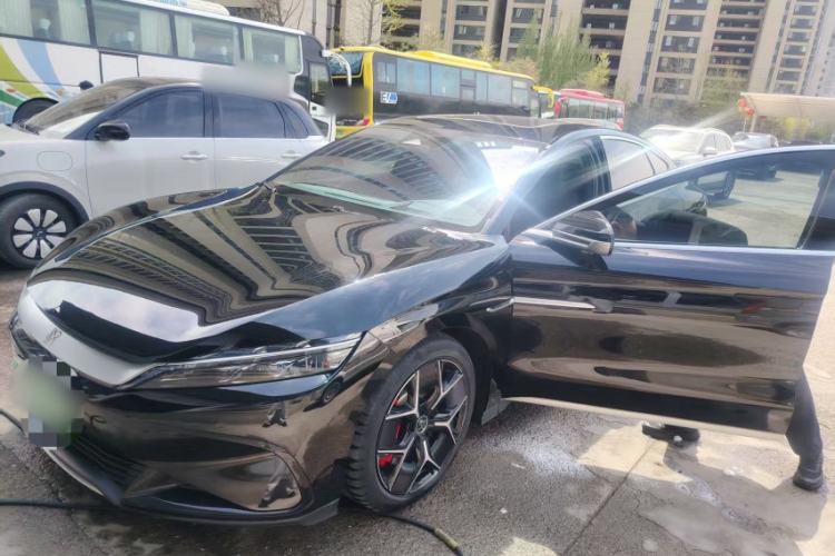 Used BYD Han 2022 EV Genesis Edition 715KM Front-Wheel-Drive Prestige Model