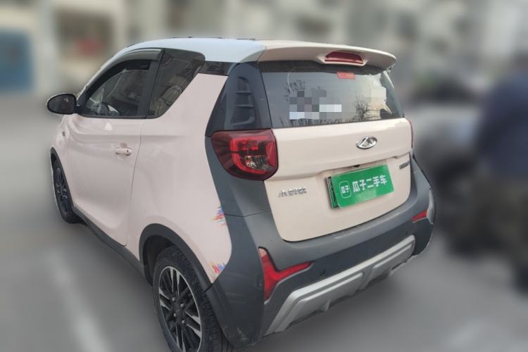 Used Chery QQ Little Ant 2022 Restyled Version Sweet Pink Edition Half-Sugar Version 30.6 kWh 30 kW 301 km Rear Left 45 Deg