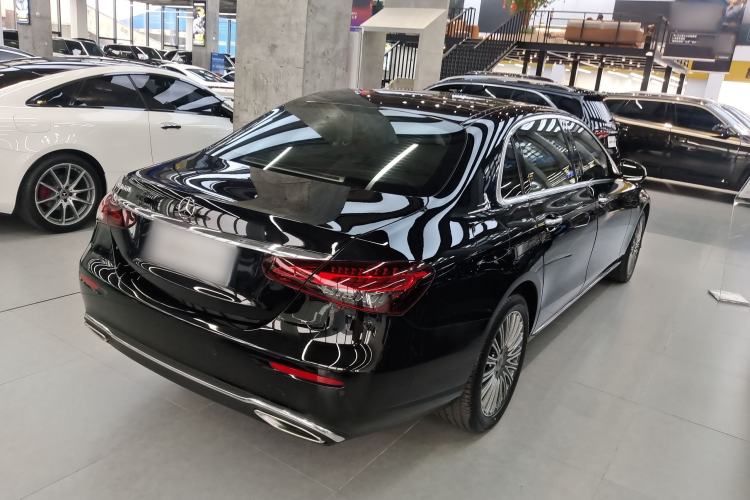 Used Mercedes-Benz E-Class 2023 E 300 L Stylish Model Rear Right 45 Deg