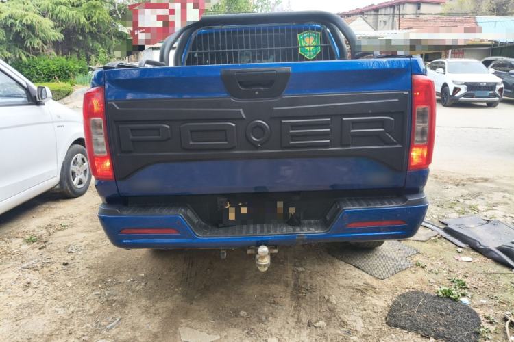 Used Great Wall Poer 2021 2.0T Commercial Version Automatic Diesel 4x4 Elite Long-Box GW4D20M Rear