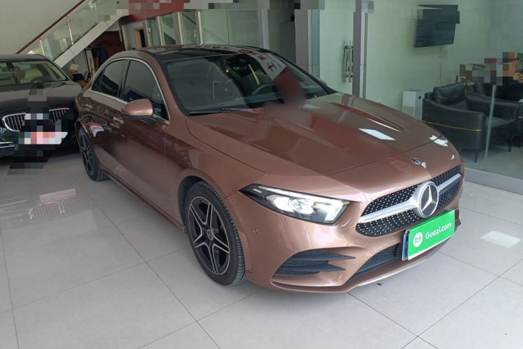 Used Mercedes-Benz A-Class 2019 Restyled A 200 L Sport Sedan Front Right 45 Deg