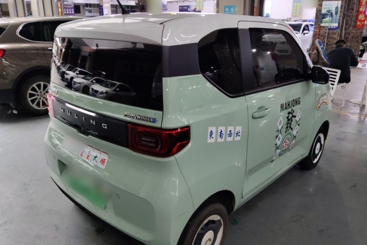 Used Wuling Hongguang MINIEV 2022 Macaron Premium Model – Lithium Iron Phosphate Rear Right 45 Deg