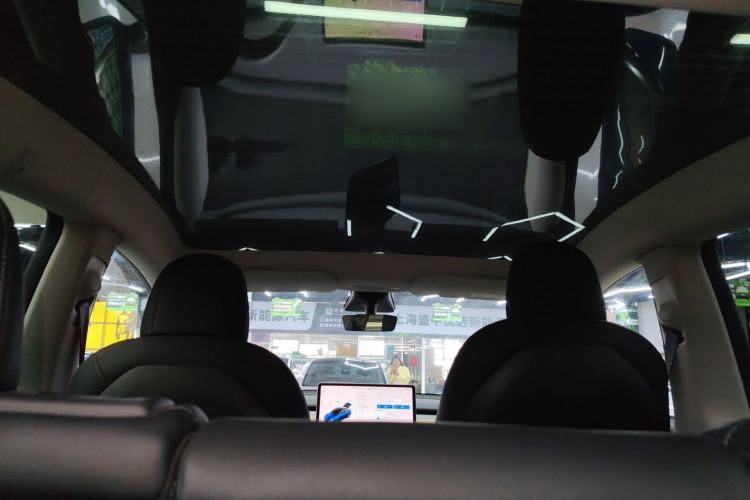 Used Tesla Model Y 2021 Standard Range Rear-Wheel Drive Version Headliner