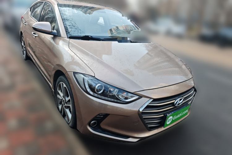 Used Hyundai Elantra (6th Generation / Lingdong) 2016 1.6L Automatic ZhiXuan – Elite Version Front Right 45 Deg