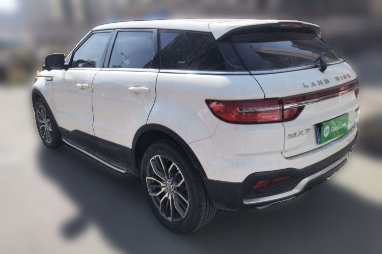 Used Land X7 2018 Geely Jingyue 1.5T Panoramic Luxury Model Rear Left 45 Deg