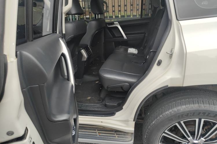 Used Toyota Prado 2018 3.5L Automatic TX-L with Rear-Mounted Spare Tire Left Rear Seat