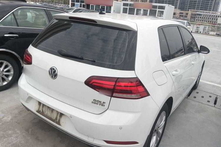 Used Volkswagen Golf 2019 280TSI DSG Comfort Version China VI Standard Rear Right 45 Deg