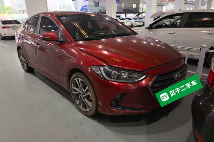Used Hyundai Elantra (6th Generation / Lingdong) 2016 1.6L Automatic ZhiXuan – Elite Version Front Right 45 Deg