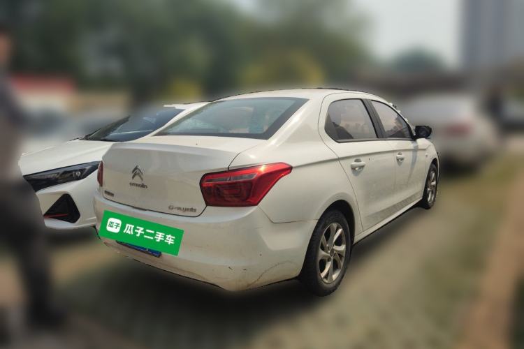 Used Citroen Elysee 2017 1.6L Manual Fashion Model Rear Right 45 Deg