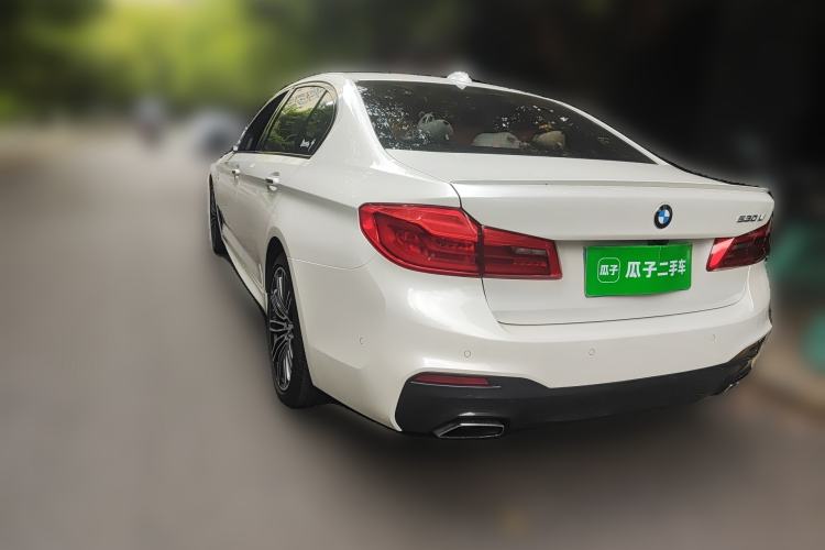 Used BMW 5 Series 2018 Restyled 530Li Luxury Edition M Sport Package Rear Left 45 Deg