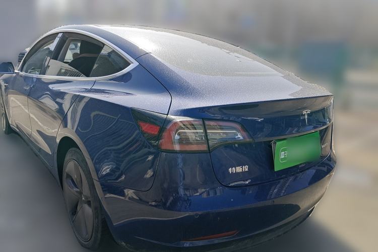 Used Tesla Model 3 2020 Standard Range Rear-Wheel Drive Upgraded Version Rear Left 45 Deg