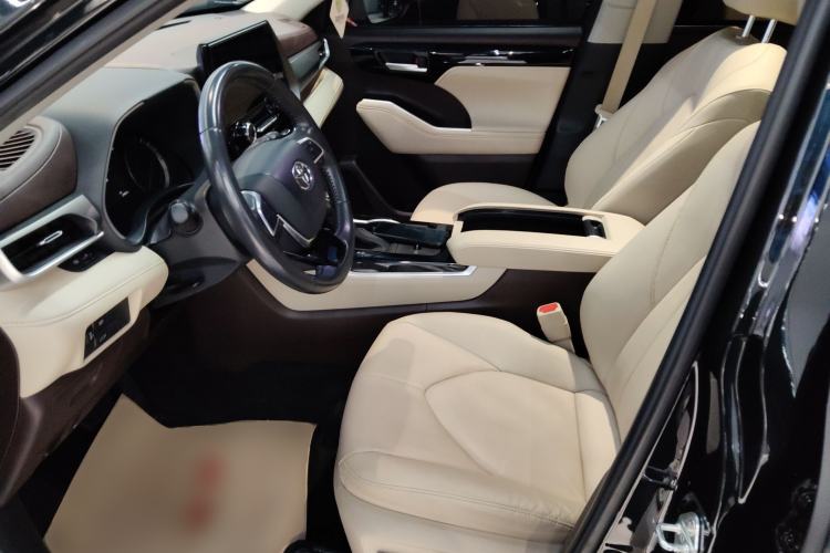 Used Toyota Highlander 2022 Dual-Engine 2.5L Two-Wheel Drive Prestige Edition 7-Seater