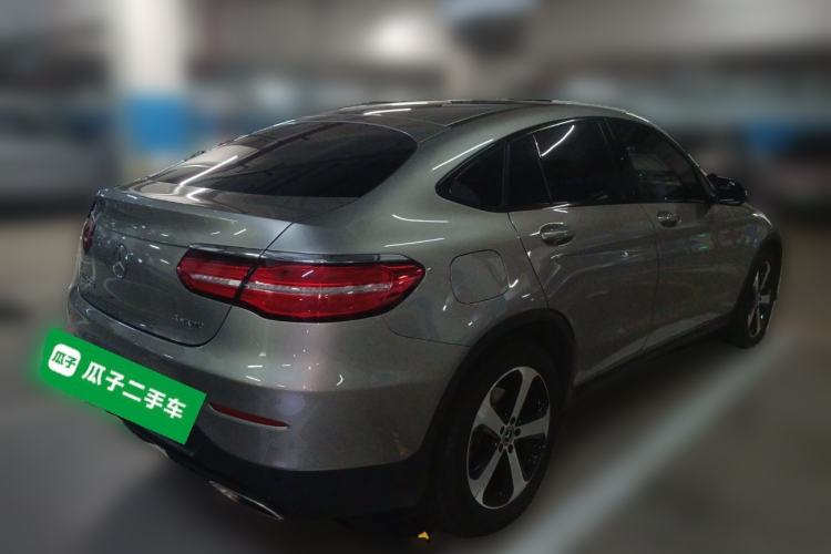 Used Mercedes-Benz GLC Coupe 2019 GLC 200 4MATIC Coupe SUV Rear Right 45 Deg