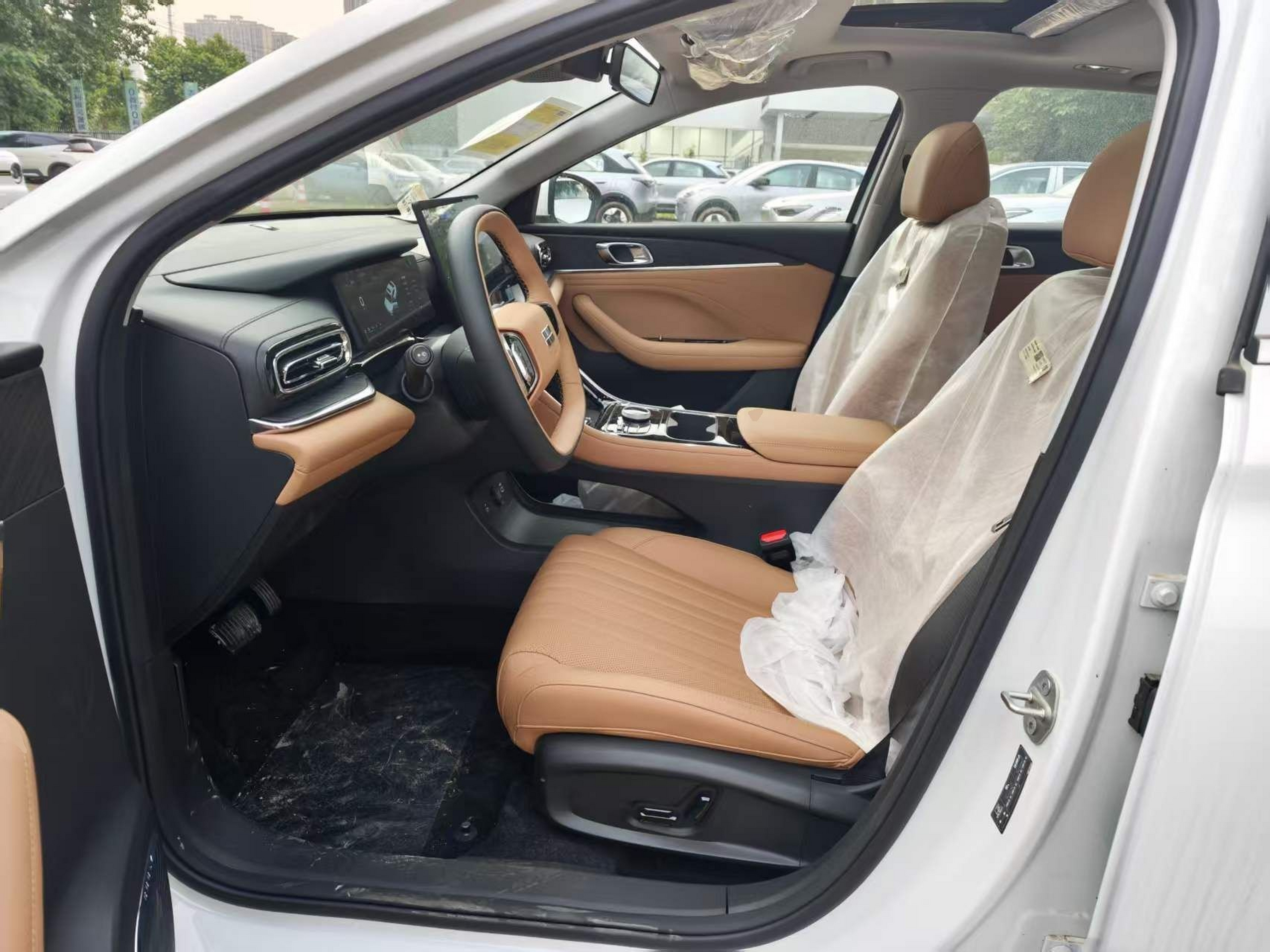 Avant de la voiture