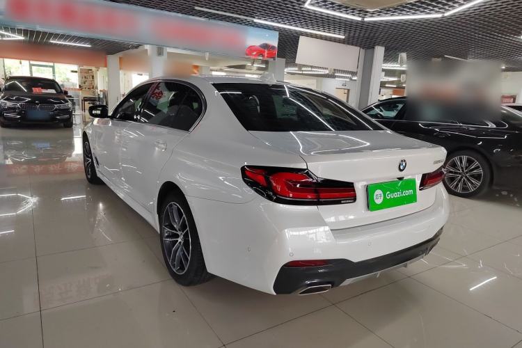 Used BMW 5 Series 2021 525Li M Sport Package Rear Left 45 Deg