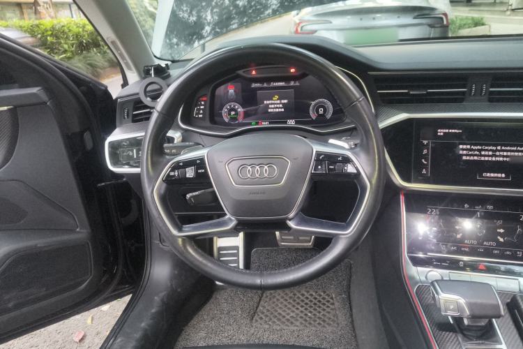 Used Audi A6 2020 allroad quattro Explorer 55 TFSI Prestige Off-Road Model Steering Wheel
