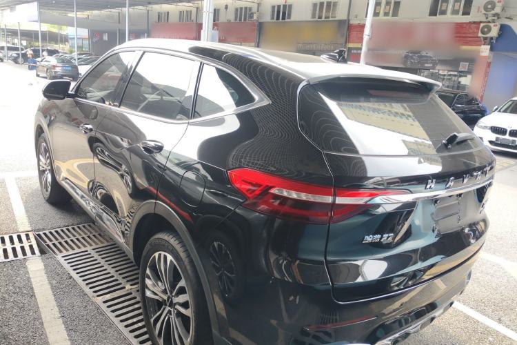 Used Haval F7 2020 2.0T All-Wheel Drive iJoy Rear Left 45 Deg