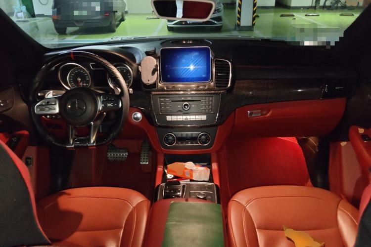 Used Mercedes-Benz GLE Coupe 2015 GLE 400 4MATIC Coupe SUV Center Console