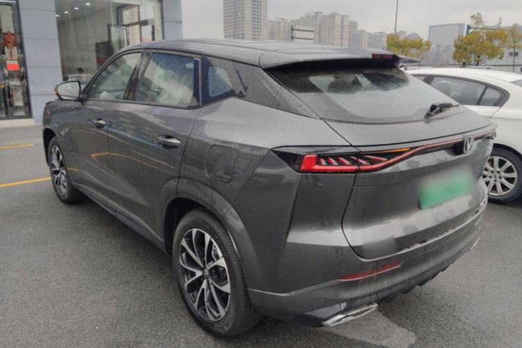 Used CHANGAN UNI-Z New Energy 2024 Blue Whale Smart Electric iDD 125km Beyond Edition Rear Left 45 Deg