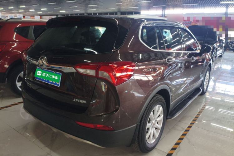 Used Buick Envision 2018 20T Two-Wheel-Drive Elite Model Rear Right 45 Deg