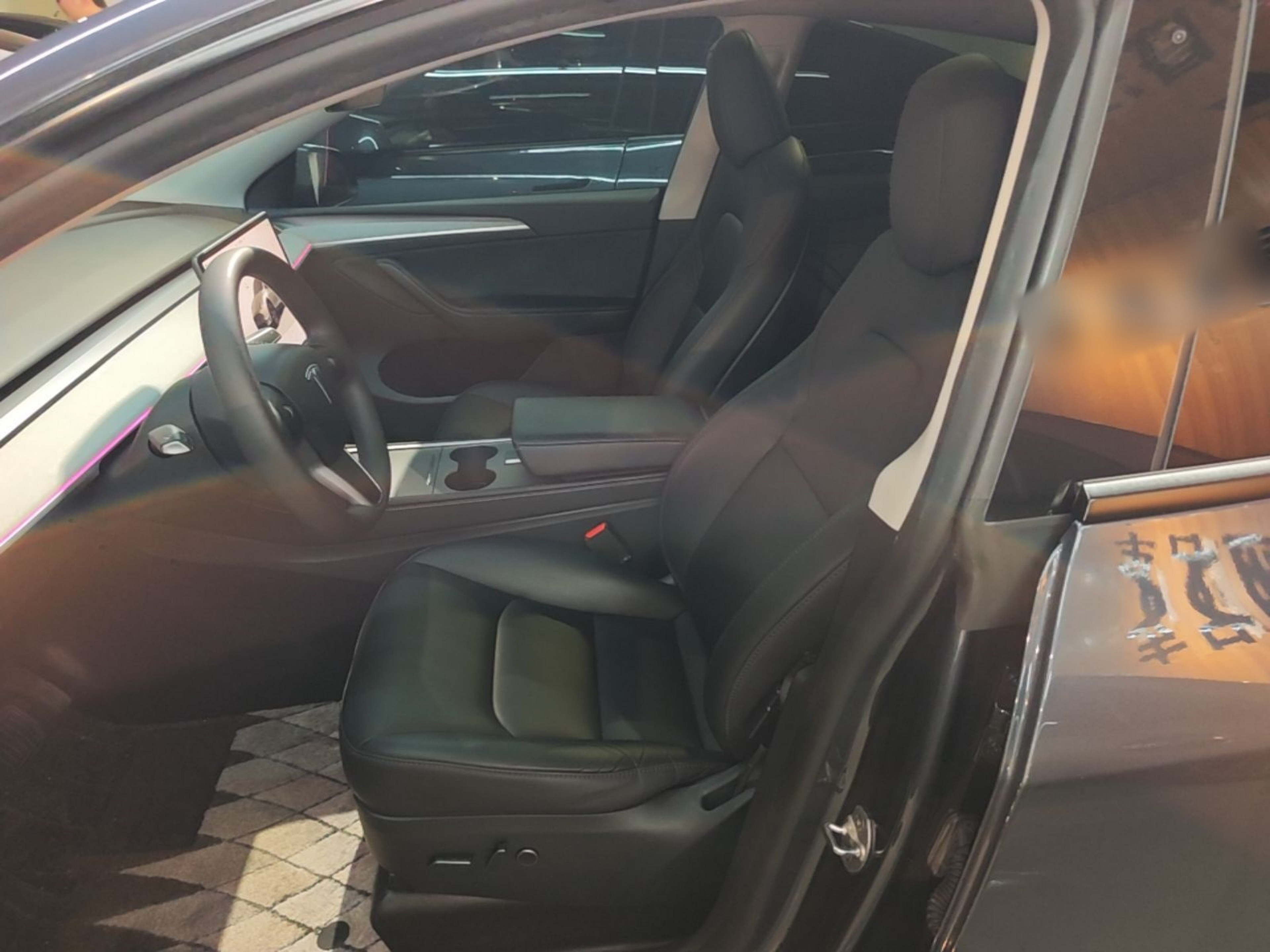 Avant de la voiture