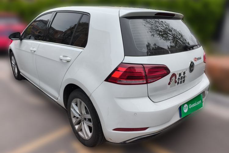 Used Volkswagen Golf 2019 280TSI DSG Comfort Version China VI Standard Rear Left 45 Deg