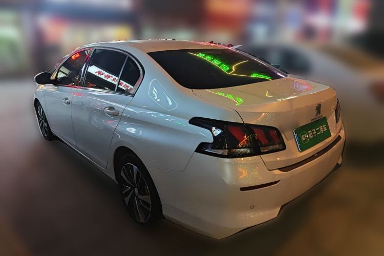 Used Peugeot 408 2020 360THP 10th Anniversary Premium Edition Rear Left 45 Deg