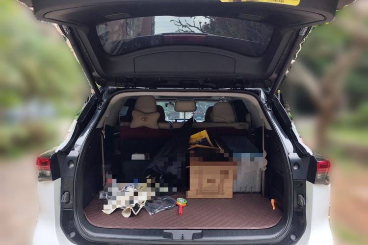 Used Toyota Highlander 2022 Dual-Engine 2.5L Four-Wheel Drive Supreme Edition 7-Seater Trunk