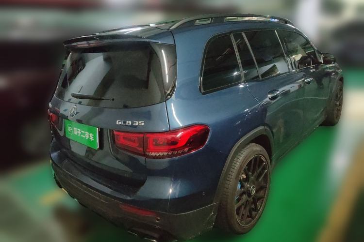 Used Mercedes-Benz GLB AMG 2021 AMG GLB 35 4MATIC Rear Right 45 Deg