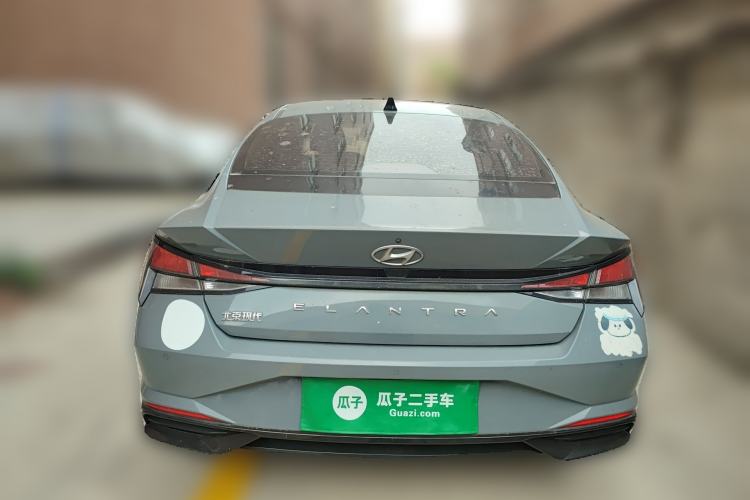 Used Hyundai Elantra 2021 1.5L CVT GLX Elite Edition Rear