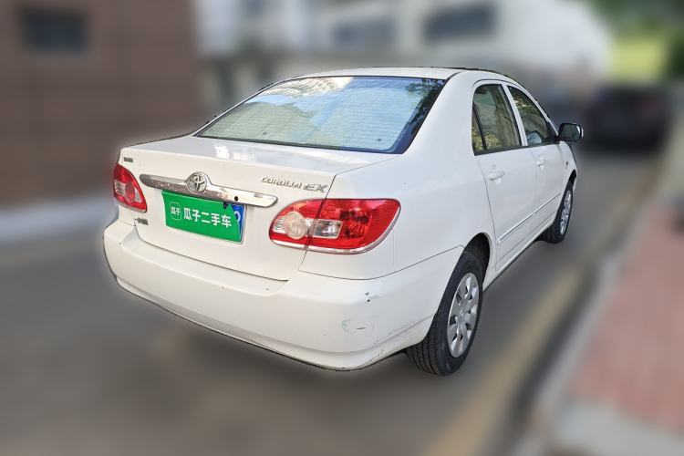 Used Toyota Corolla EX 2011 1.6L Automatic Classic Edition Rear Right 45 Deg