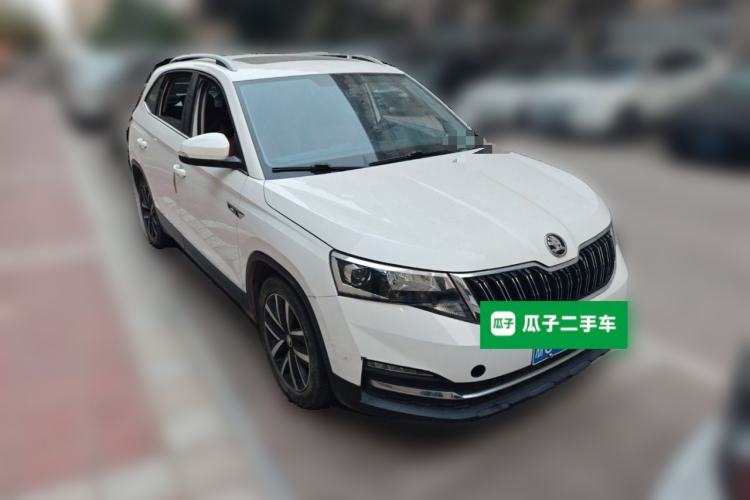 Used Skoda Kamiq 2020 1.5L Automatic Comfort Edition Front Right 45 Deg