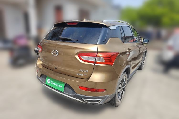 Used GAC Trumpchi GS4 2017 235T Automatic Two-Wheel Drive Luxury Smart Connectivity Version Rear Right 45 Deg