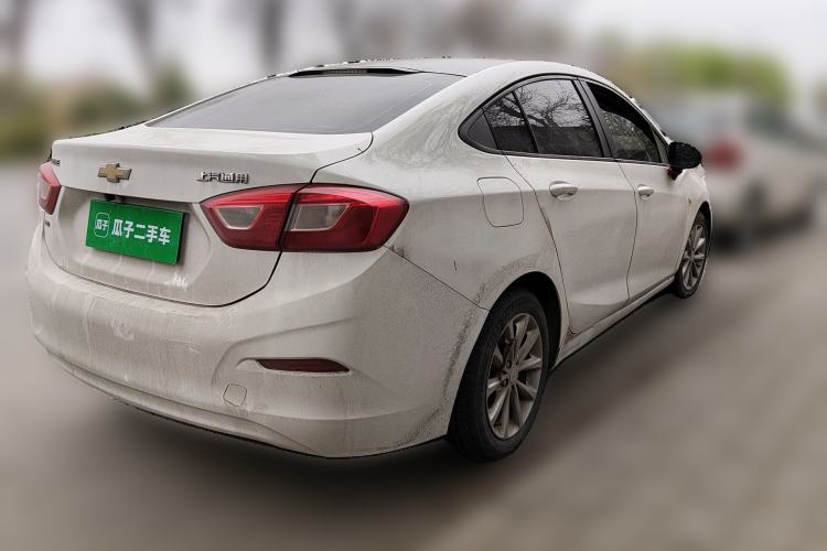 Used Chevrolet Cruze 2018 Hatchback 320 Automatic Pioneer Sunroof Edition Rear Right 45 Deg