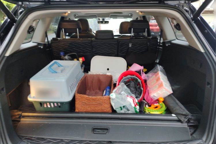 Used Skoda Kodiaq 2019 Facelifted TSI330 7-Seater Two-Wheel-Drive Luxury Enjoyment Edition China VI Standard Trunk