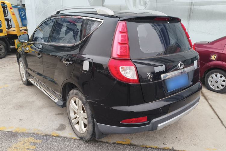 Used Geely Auto GX7 2015 Classic Edition 1.8L Manual Elite Model China V Standard Rear Left 45 Deg