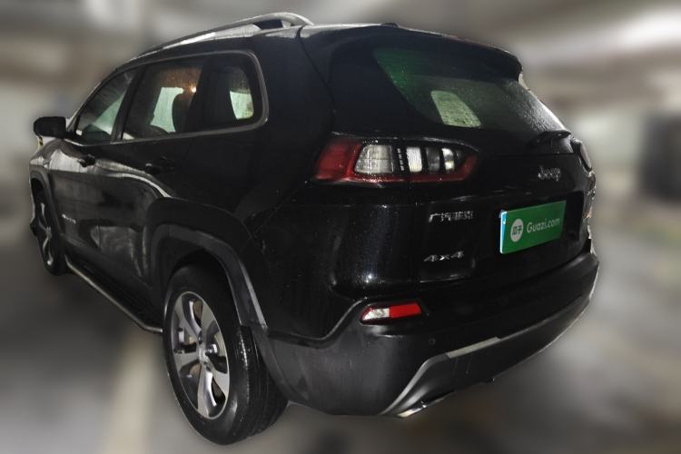 Used Jeep Cherokee 2019 2.0T Four-Wheel Drive Explorer Edition China VI Emission Standard Rear Left 45 Deg