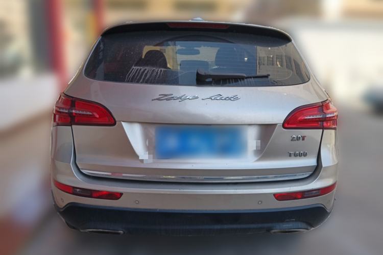 Used Zotye T600 2016 Sport Edition 2.0T DCT Prestige Model Rear