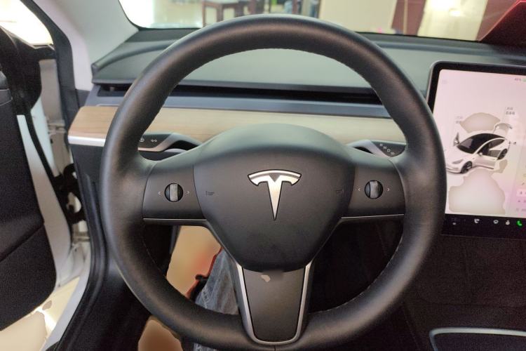 Used Tesla Model 3 2021 Standard Range Rear-Wheel Drive Upgraded Version 3D6 Steering Wheel