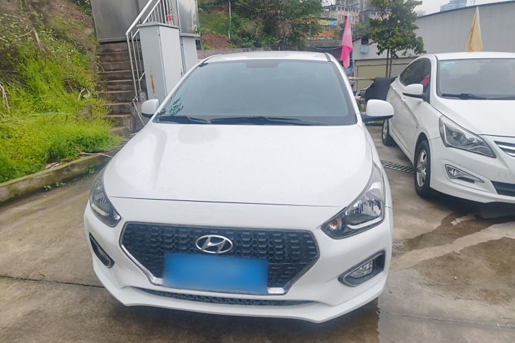 Used Hyundai Verna (older generation) 2017 1.4L Manual Huancai Edition China V Standard Front