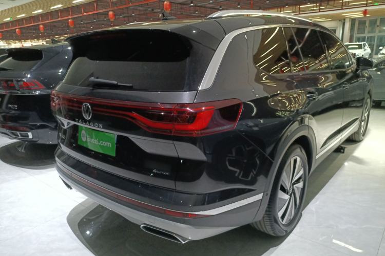 Used Volkswagen Talagon 2022 380TSI All-Wheel-Drive Luxury Prestige Pro 7-Seater Rear Right 45 Deg