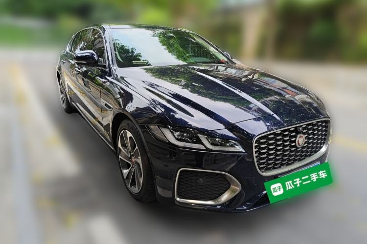 Used Jaguar XFL 2021 XFL 2.0T P200 Two-Wheel-Drive Elite Luxury Edition Front Right 45 Deg