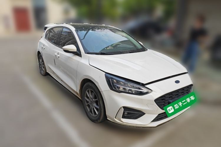 Used Ford Focus 2021 Hatchback EcoBoost 180 Automatic Titanium Edition Front Right 45 Deg