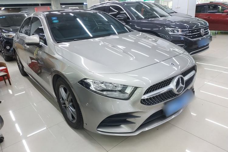 Used Mercedes-Benz A-Class 2020 Second Facelift A 180 L Sport Sedan Front Right 45 Deg
