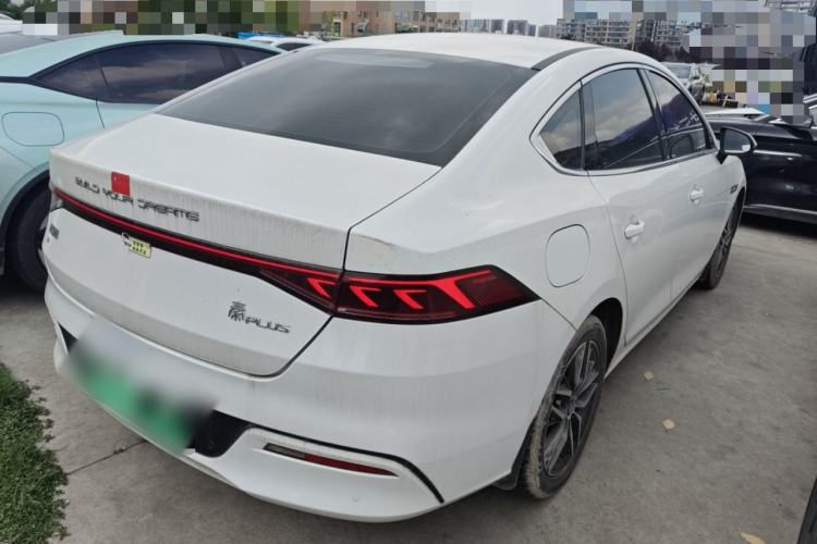 Used BYD Qin PLUS 2021 EV 500KM Luxury Model Rear Right 45 Deg