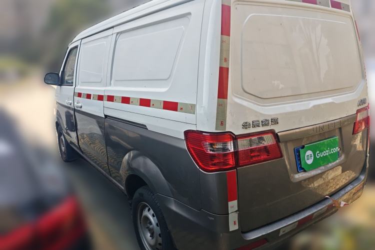Used Jinbei Hiace X30 2021 1.5L Wealthy Single-Steaming Air-Conditioned Van China VI Standard SWC15M Rear Left 45 Deg