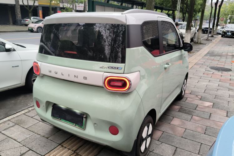 Used Wuling Hongguang MINIEV 2024 3rd Generation 215km Advanced Version Rear Right 45 Deg