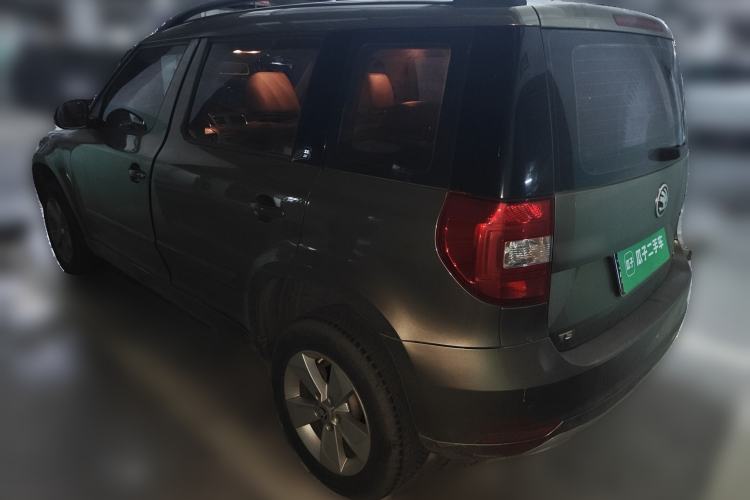 Used Skoda Yeti 2014 1.4TSI DSG Vibrant Edition Rear Left 45 Deg